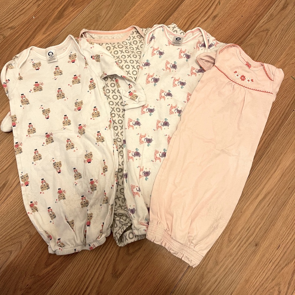 Newborn night gowns
